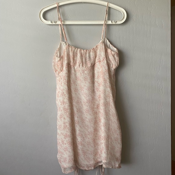 NWT Princess Polly Ivy Hollow Floral Ruched Dress - Picture 6 of 11